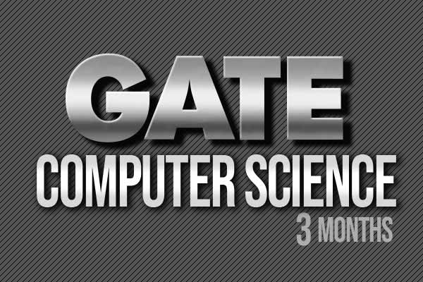GATE Computer Science 3 Months – DigiiMento